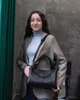 ЧОРНА — каркасна маленька фабрична сумочка з ланцюжком від українського виробника (Луцьк, 735) - зображення 9