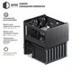 Корпус JONSBO N3 Black без БЖ (N3 Black) - зображення 2