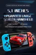 Портативная игровая консоль ретро приставка аккумуляторная 800x480 с 5,1" HD-дисплеем и наушниками - изображение 5