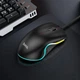 Ігрова комп'ютерна миша HOCO Enjoy gaming luminous wired mouse GM19 з підсвічуванням, 1000DPI Black - зображення 7