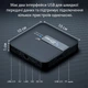 Смарт ТВ-приставка H20Pro 6K Ultra HD Android 10.0 с WiFi 2.4-5G + пульт ДУ, черная (88120693) - изображение 7