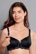 Щільний бюстгальтер для годування без кісточок 5086 black Anita 90F black (6000002818713) - зображення 1
