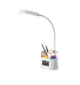 Лампа настільна Intelite Desk Lamp 10W WH RGB Pen holder Calendar - зображення 2