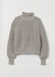 Свитер H&M 9990911П M серый - изображение 1
