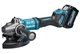 Акумуляторна кутова шліфмашина Makita GA038GT201 у кейсі з 2 акб 36V 5Ah і з/п DC40RA (GA038GT201) - зображення 2