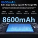 Планшет 11" Full HD Goodtel G9 8+8/256Gb 8 ядер Android 13 8600 mAh Сірий Б/В - зображення 6