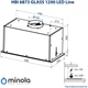Витяжка Minola HBI 6873 WH GLASS 1200 LED Line - зображення 9