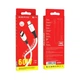 Кабель BOROFONE BX79 (Type-C to Type-C, 60W, 3A, силикагель, 1 м) White - изображение 2
