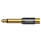Перехідник UGREEN AV169 6.35mm Male to RCA Female Adapter Grey (UGR-80731) - зображення 2