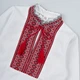 Дитяча вишиванка для хлопчика Мальви ВХ-0206 86 см Біла (ROZ6400148220) - изображение 7