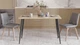 Стол кухонный Марсель 50 Ferrum-decor 75x120x60 Черный металл ДСП Дуб Сонома 32 мм (MAR5003) - изображение 6