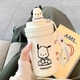 Чашка-термос с 3D-куклами Pochacco 480 мл из нержавеющей стали, Белая (998679) - изображение 4
