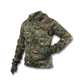 Кофта флисовая с капюшоном Kiborg Jacket Grid Fleece Multicam XXL - изображение 3