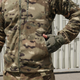 Кофта флісова з капюшоном Kiborg Jacket Grid Fleece Multicam S - зображення 11