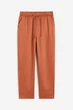 Брюки H&M 1147899П M коричневый - изображение 1