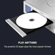 Кухонное радио OneConcept Streamo Chef CD, WLAN, MP3, BT Белый (10034051) - изображение 3