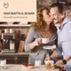 Кофеварка KLARSTEIN Arabica Comfort 1350 W 20 бар сірий (10035655) - изображение 2