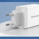 Мережевий зарядний пристрій WK WP-U125 QC3.0 18W EU 4USB білий - изображение 3