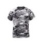 Футболка армейская тактическая ROTHCO USA городской камуфляж Rothco T-Shirts City Camo L - изображение 1