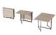 Стол трансформер книжка Вуди Ferrum-decor 75x130x90 Черный металл ДСП Дуб Сан-Марино 16 мм (VOODY3005) - изображение 3