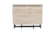 Стол трансформер книжка Вуди Ferrum-decor 75x130x90 Черный металл ДСП Дуб Сан-Марино 16 мм (VOODY3005) - изображение 4