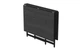 Стол трансформер книжка Вуди Ferrum-decor 75x130x90 Черный металл ДСП Сосна Кембра 16 мм (VOODY3001) - изображение 4