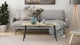 Стол журнальный Монтана Ferrum-decor 45x100x50 Черный металл ДСП Дуб Сонома 16 мм (MON1003) - изображение 6