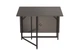 Стол трансформер книжка Вуди Ferrum-decor 75x130x90 Черный металл ДСП Венге Магия 16 мм (VOODY3002) - изображение 11