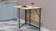 Стол трансформер книжка Вуди Ferrum-decor 75x130x90 Черный металл ДСП Дуб Сан-Марино 16 мм (VOODY3005) - изображение 12