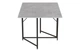Стол трансформер книжка Вуди Ferrum-decor 75x130x90 Черный металл ДСП Бетон 16 мм (VOODY3000) - изображение 4