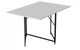 Стол трансформер книжка Вуди Ferrum-decor 75x130x90 Черный металл ДСП Белый 16 мм (VOODY3006) - изображение 6