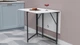 Стол трансформер книжка Вуди Ferrum-decor 75x130x90 Черный металл ДСП Белый 16 мм (VOODY3006) - изображение 13