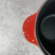 Рисоварка Le Creuset Tradition 2 л з кришкою Cerise (41110180600460) - изображение 4