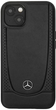 Etui Mercedes Leather Urban do Apple iPhone 15 Plus Black (3666339171865) - obraz 1