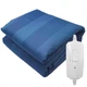 Электрическая простынь с подогревом полуторная Electric blanket, 120х150 см і водонепроницаемом чехле, Турция, синее - изображение 1