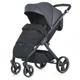 Дитяча прогулянкова коляска EL CAMINO DYNAMIC PRO ME 1053-3 Charcoal , коляска-книжка всесезонна графіт - зображення 3