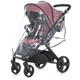 Прогулочная коляска EL CAMINO ME 1053-3 DYNAMIC PRO Dusty Rose - изображение 3