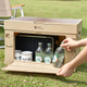 Контейнер складний зі стільницею storage box 50л Mobi Garden NX23685004 sand - зображення 1