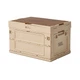 Контейнер складний зі стільницею storage box 50л Mobi Garden NX23685004 sand - зображення 3