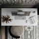 Письменный стол Art in Head Brevity Loft standart 1400х750х670 мм Белый бриллиант/Белый металл (TB04010000010) - изображение 3