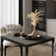 Обеденный стол Art in Head Brevity Loft mini 670х750х670 мм Графит/Черный металл (TB03070000030) - изображение 3