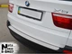 Накладка на бампер BMW X5 II (E70) 2006- без загиба NataNiko B-BM07 - изображение 1