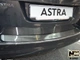 Накладка на бампер Opel Astra IV J Kombi 2011- без загиба NataNiko B-OP07 - изображение 1