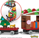 Zestaw konstrukcyjny Mega Pokémon Holiday Train building set 373 szt (0194735074211) - obraz 3