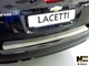 Накладка на бампер Chevrolet Lacetti Kombi 2004- без загиба NataNiko B-CH11 - изображение 1
