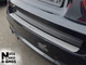 Накладка на бампер BMW X3 II (F25) 2010- без загиба NataNiko B-BM05 - изображение 1