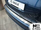 Накладка на бампер Ford C-Max II 2010- без загиба NataNiko B-FO02 - изображение 1