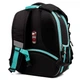 Рюкзак школьный Yes Robohero 35x28x15 см 15 л черный (559551) - изображение 4