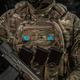 Нашивка M-Tac Tiger Eyes Laser Cut (пара) Multicam/Blue/GID - зображення 7