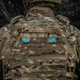 Нашивка M-Tac Tiger Eyes Laser Cut (пара) Multicam/Blue/GID - зображення 12